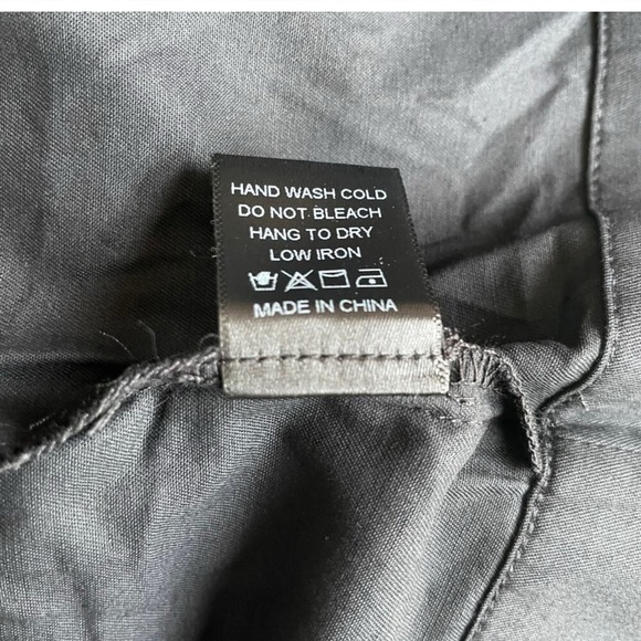 Pomander Place Porto Dress M NWT Black Sleeveless Mini Cotton Babydoll Style - Picture 10 of 12